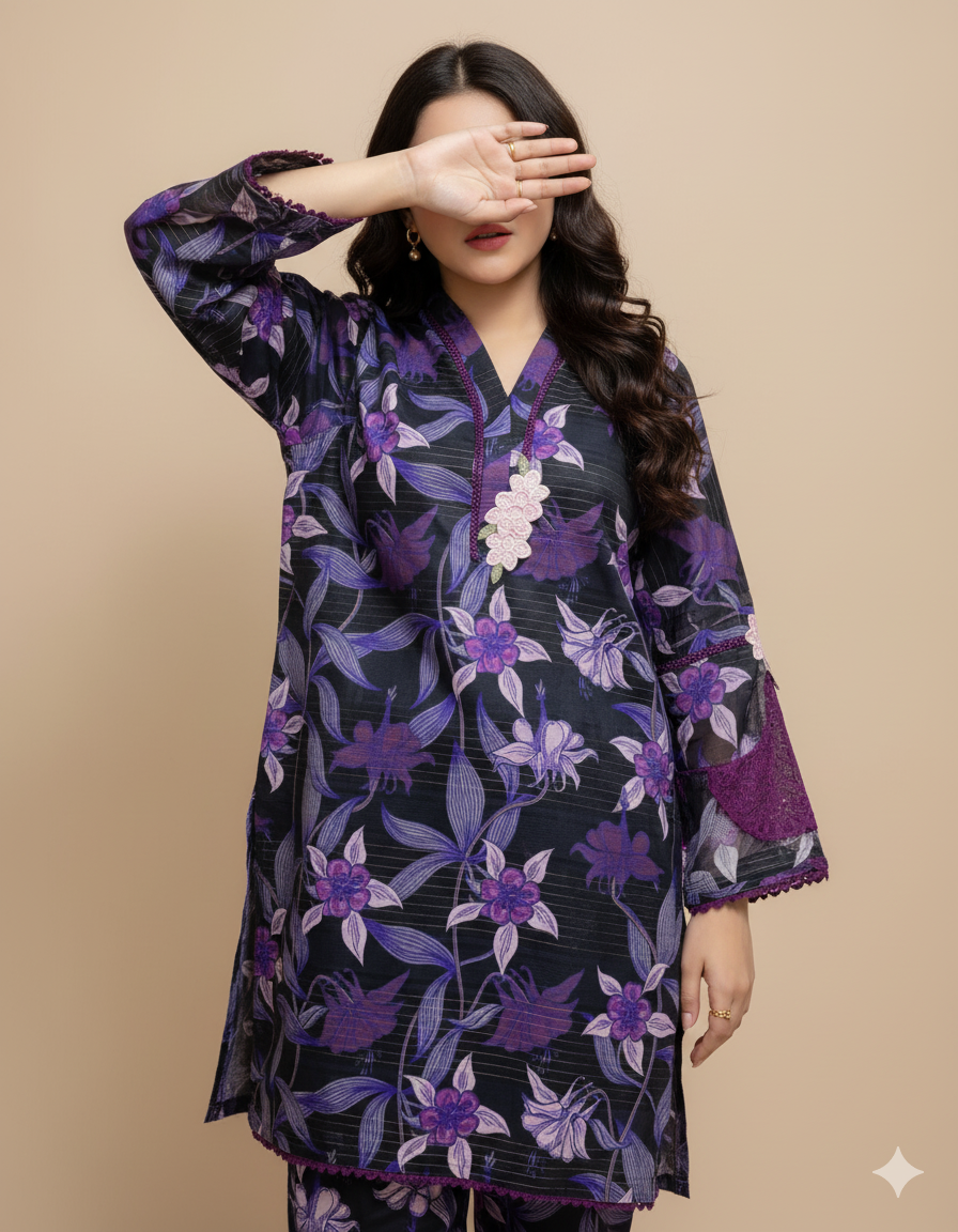 Women’s Stylish Co-Ord Set Dress – Trendy Two Piece Outfit