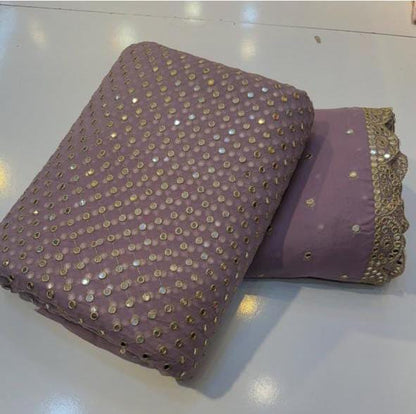 🌟 Hiba Bukhari Most Viral 9MM Chiffon 3-Piece Dress 🌟