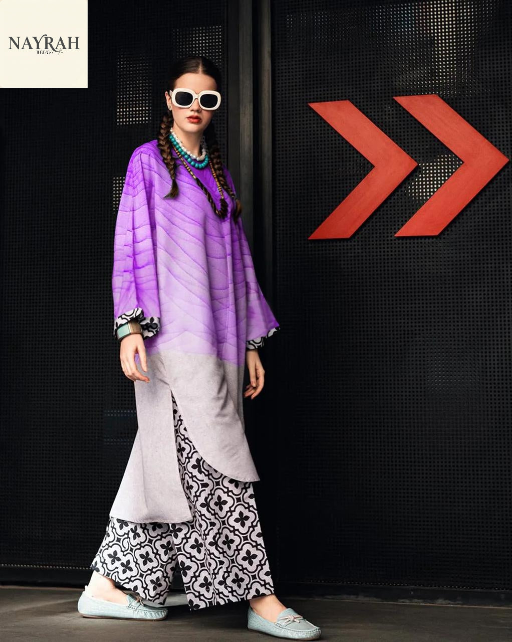 Printed Lawn Tie & Dye 2PCS SET