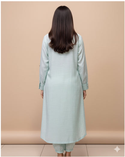 Plain Viscose Dress for Women | Elegant, Soft & Comfortable Outfit