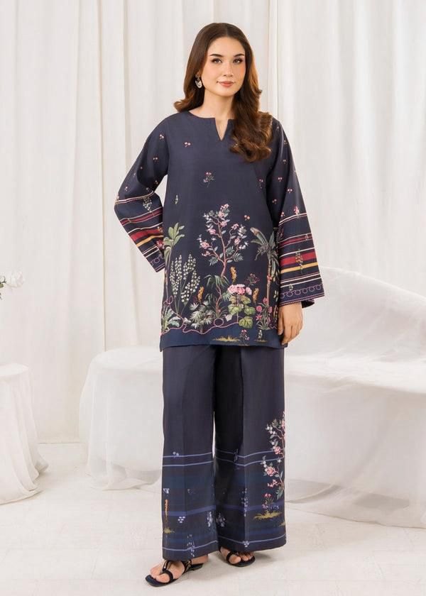 Printed Lawn 2Pcs Stiched