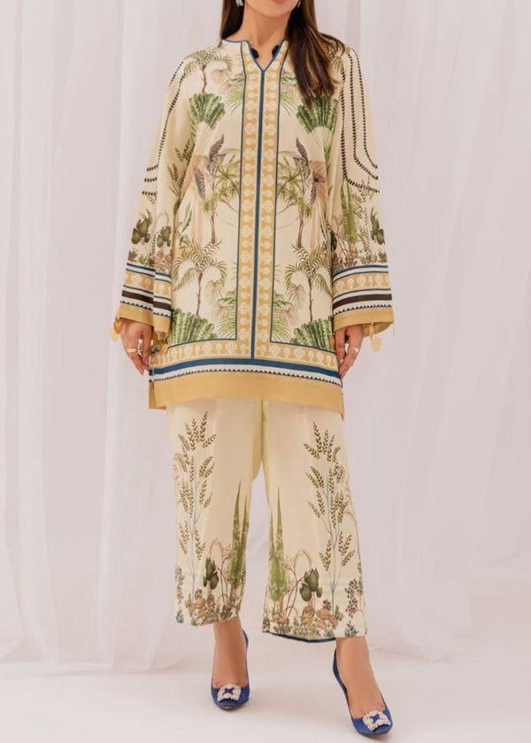 Printed Lawn 2Pcs Stiched