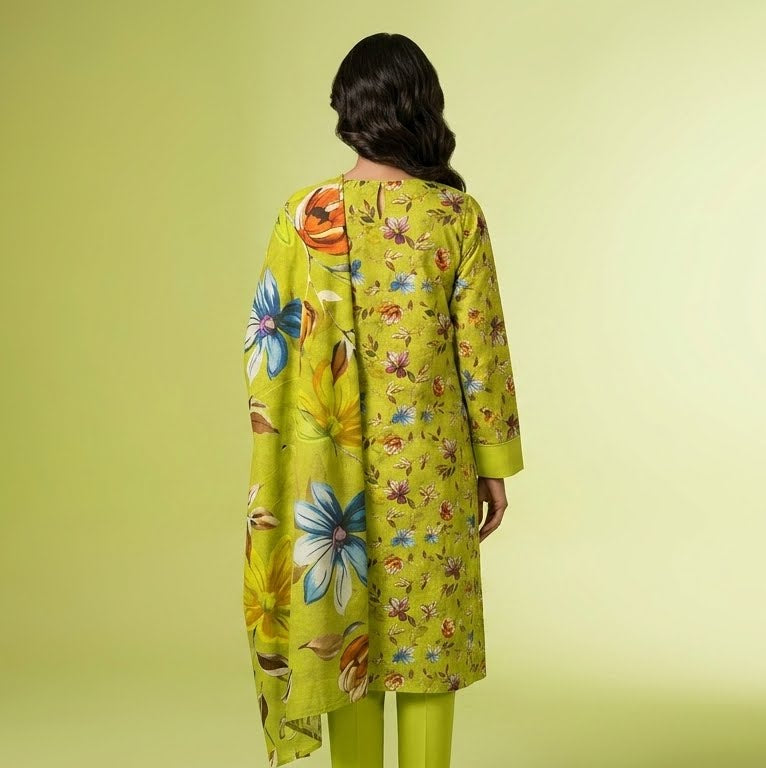 Zareen 3 Piece Printed Lawn Suit