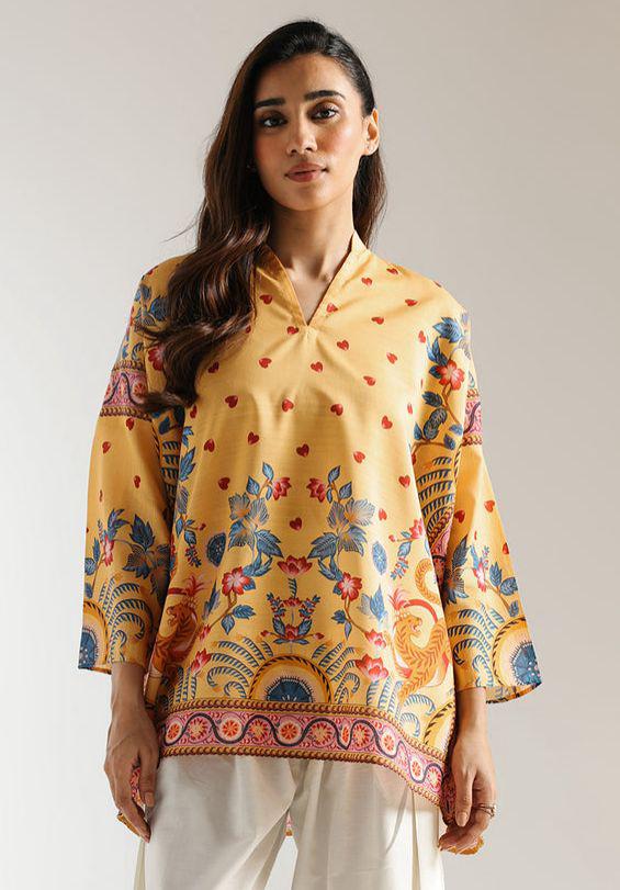 Printed Lawn 2Pcs Stiched TOP
