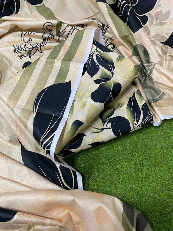 Printed Lawn 3PCS Unstitched Suit