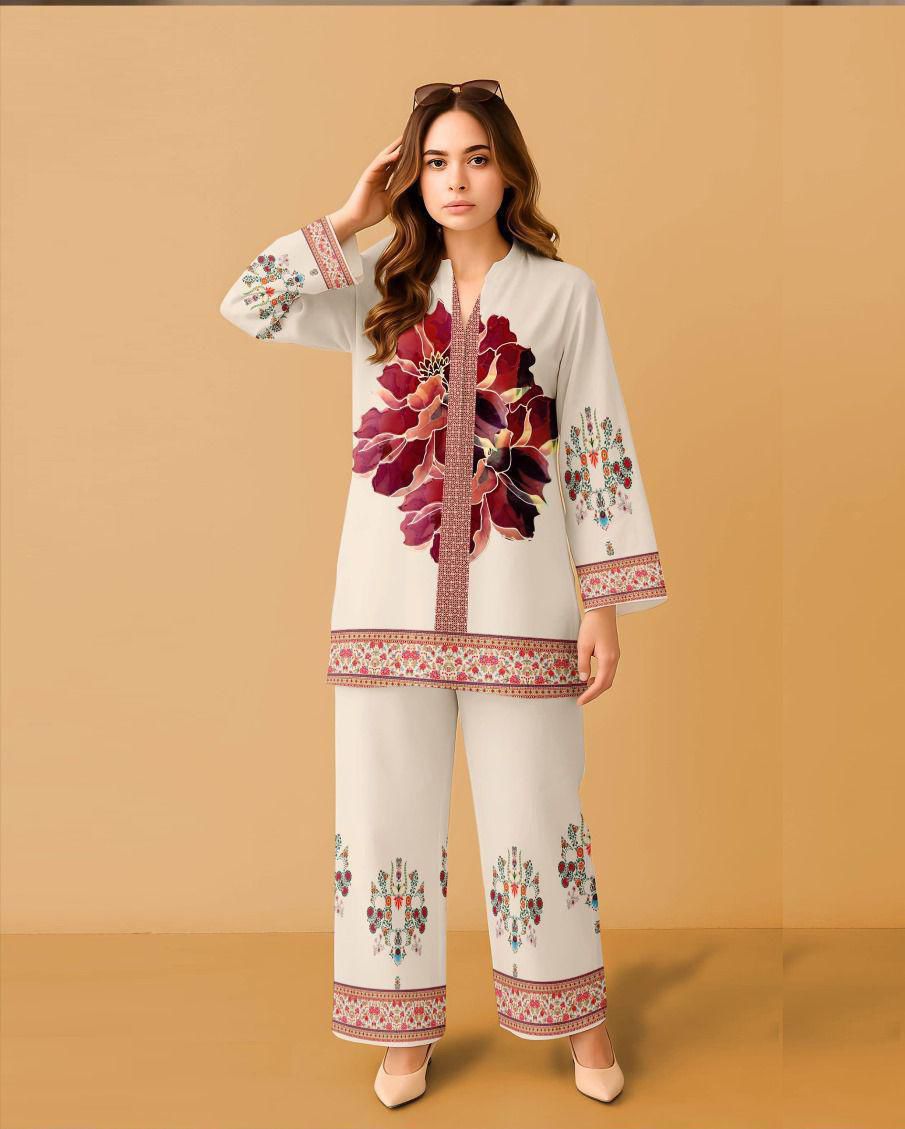 Printed Lawn 2Pcs Stiched