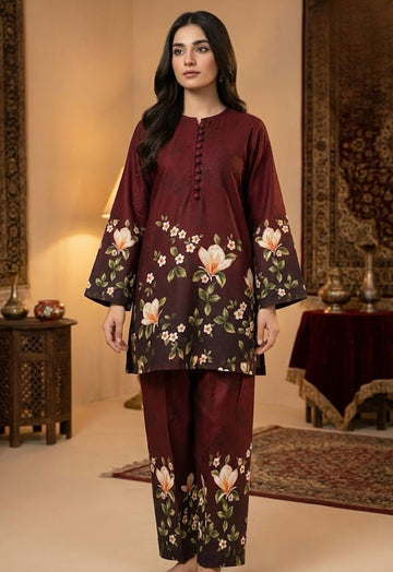Printed Swiss Lawn 2PCS