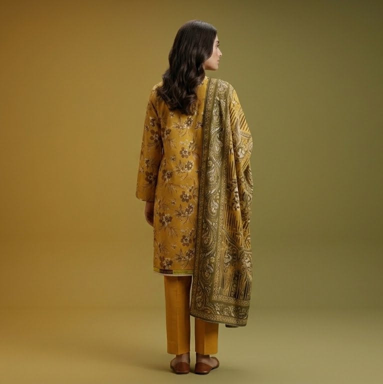 Zareen 3 Piece Printed Lawn Suit