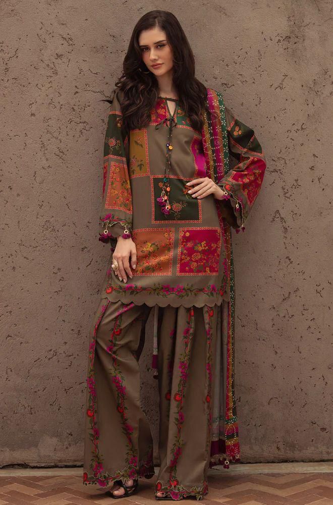Printed Swiss Lawn 2PCS