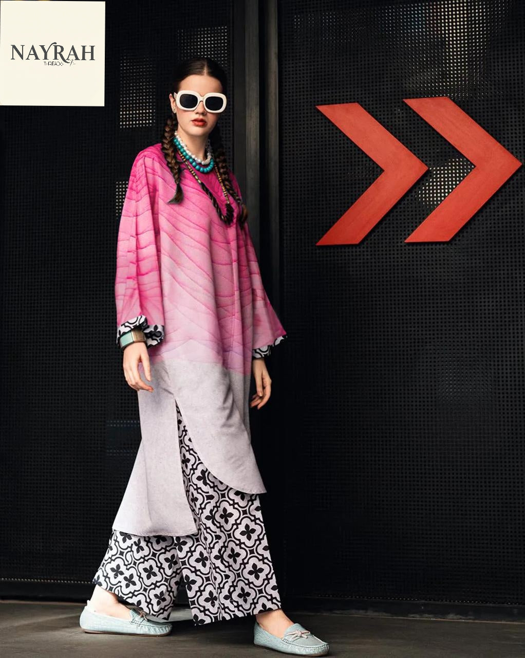 Printed Lawn Tie & Dye 2PCS SET