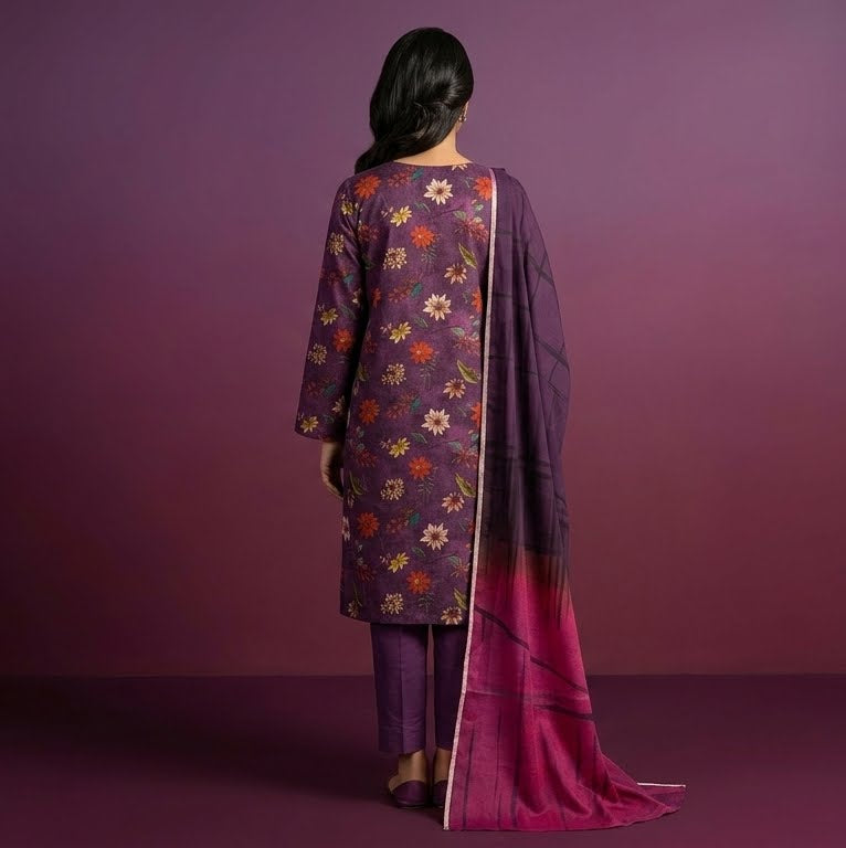 Zareen 3 Piece Printed  Lawn Suit