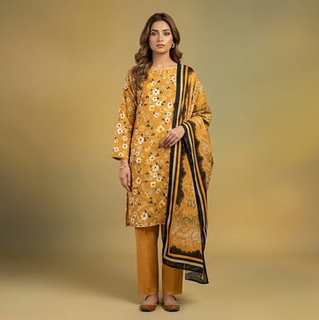 Zareen 3 Piece Printed Lawn Suit