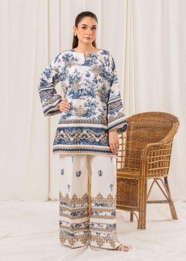 Printed Lawn 2Pcs Stiched