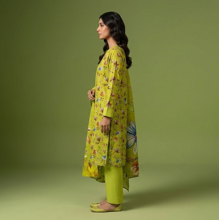 Zareen 3 Piece Printed Lawn Suit