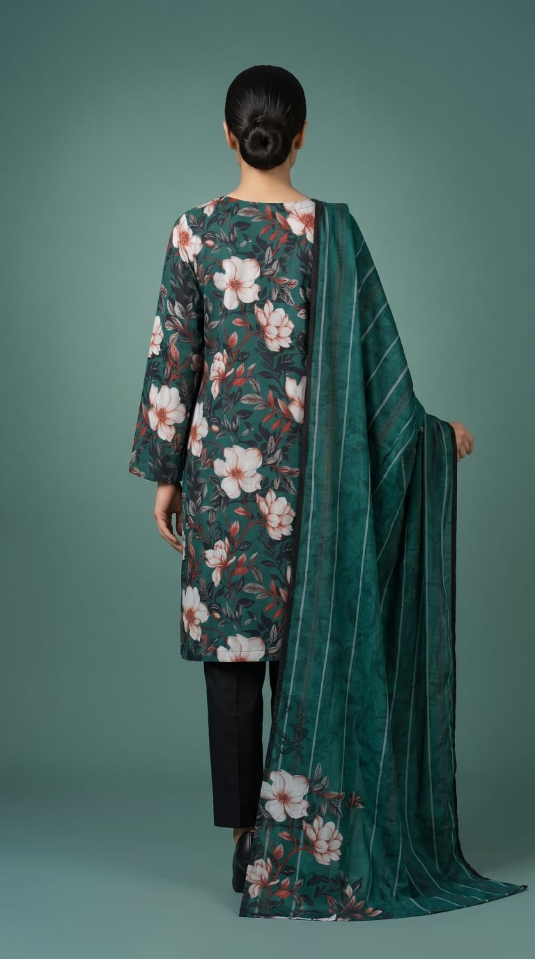 Zareen 3 Piece Printed Lawn Suit
