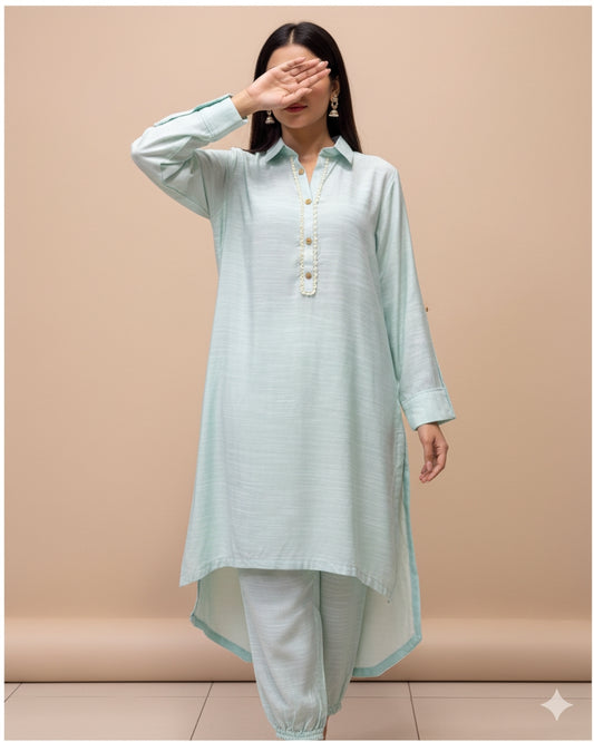 Plain Viscose Dress for Women | Elegant, Soft & Comfortable Outfit