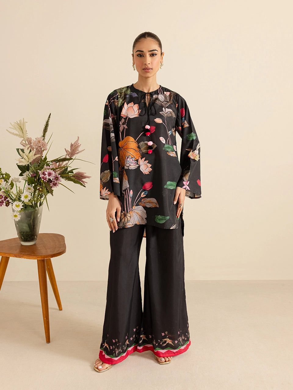 Printed Lawn 2Pcs Stiched