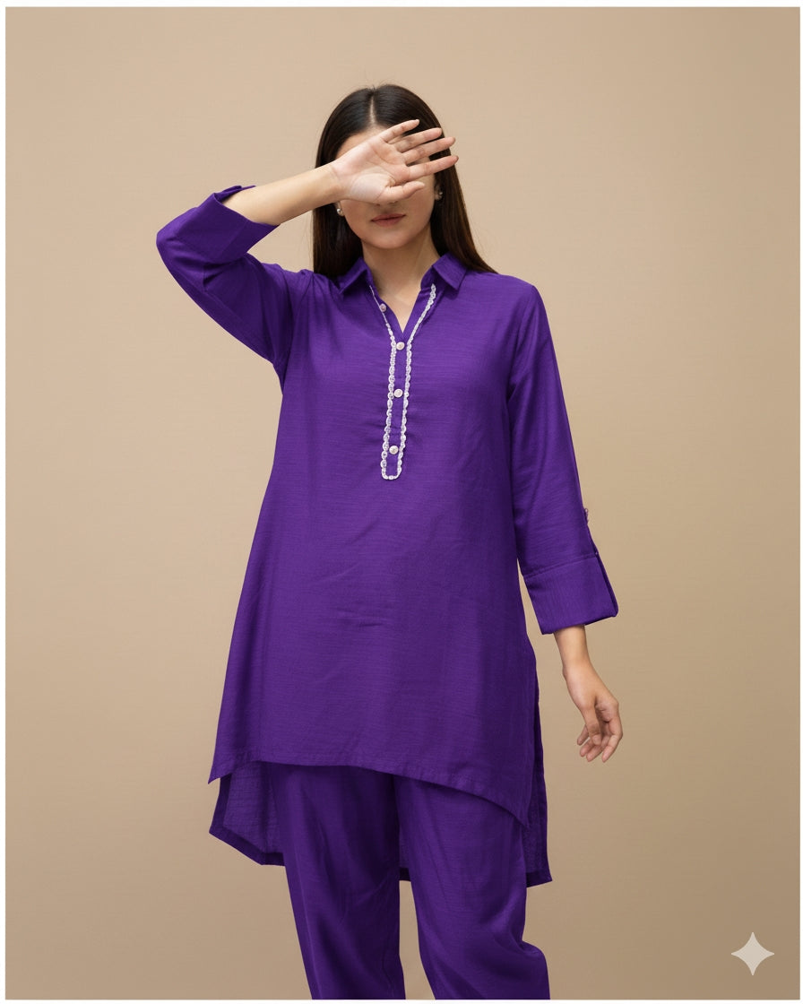 Plain Viscose Dress for Women | Elegant, Soft & Comfortable Outfit
