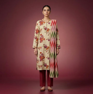 Zareen 3 Piece Printed  Lawn Suit