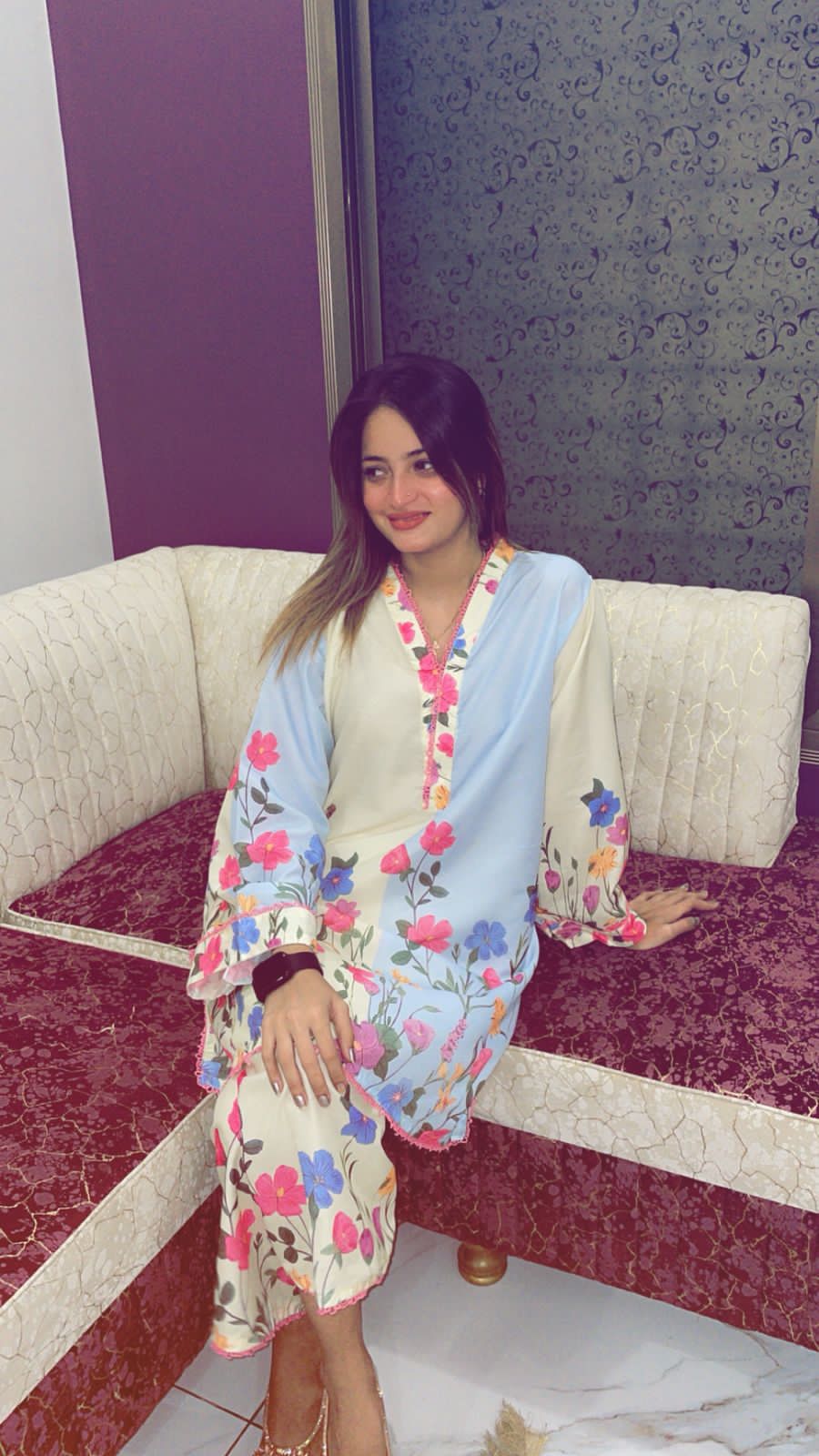Digital Printed 2PC Suit – Poly Lawn