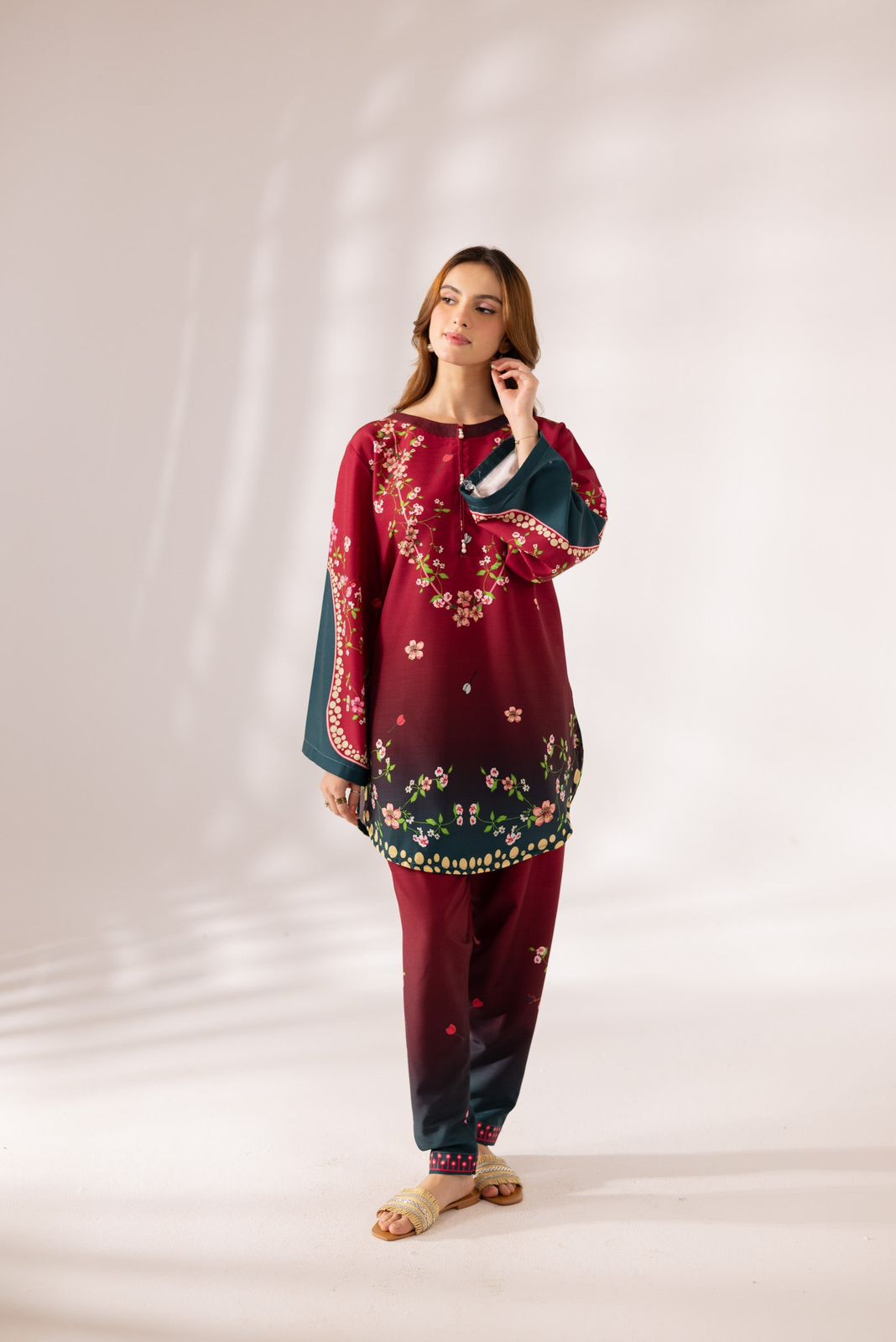 Printed Swiss Lawn 2PCS