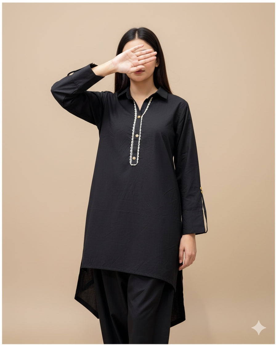 Plain Viscose Dress for Women | Elegant, Soft & Comfortable Outfit